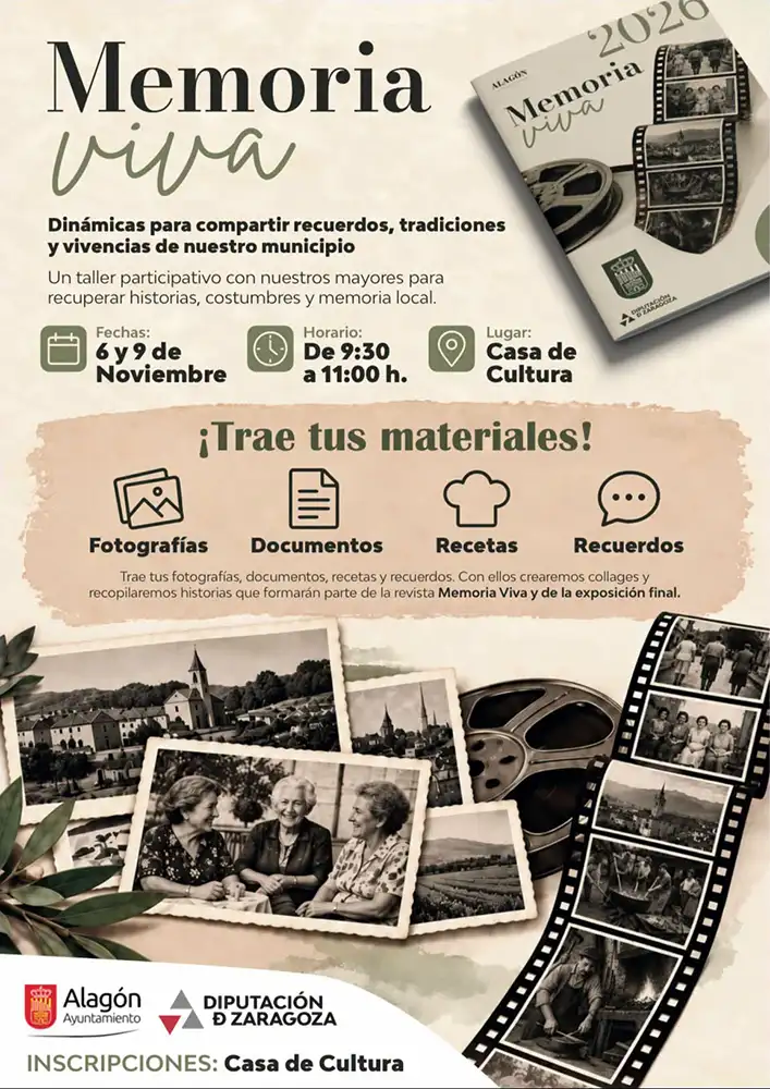 Cartel memoria viva